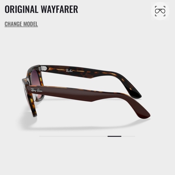 Ray-Ban Original Wayfarer Custom Tortoise with Polarized Lenses - Picture 2 of 12
